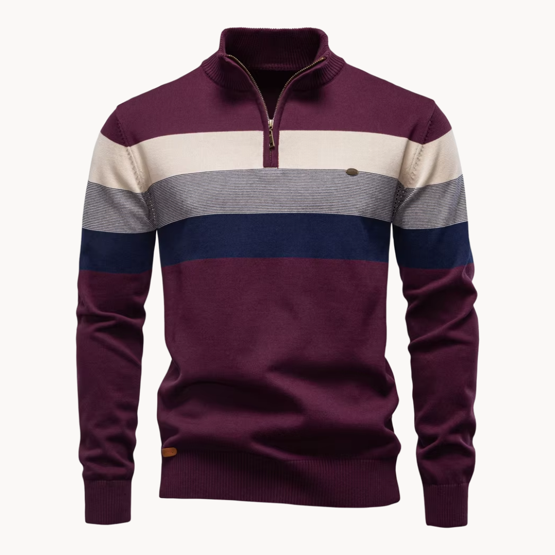 Maglione Burk quarter-zip