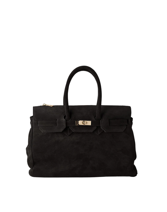 Sassia Sac à Main Velour Noir